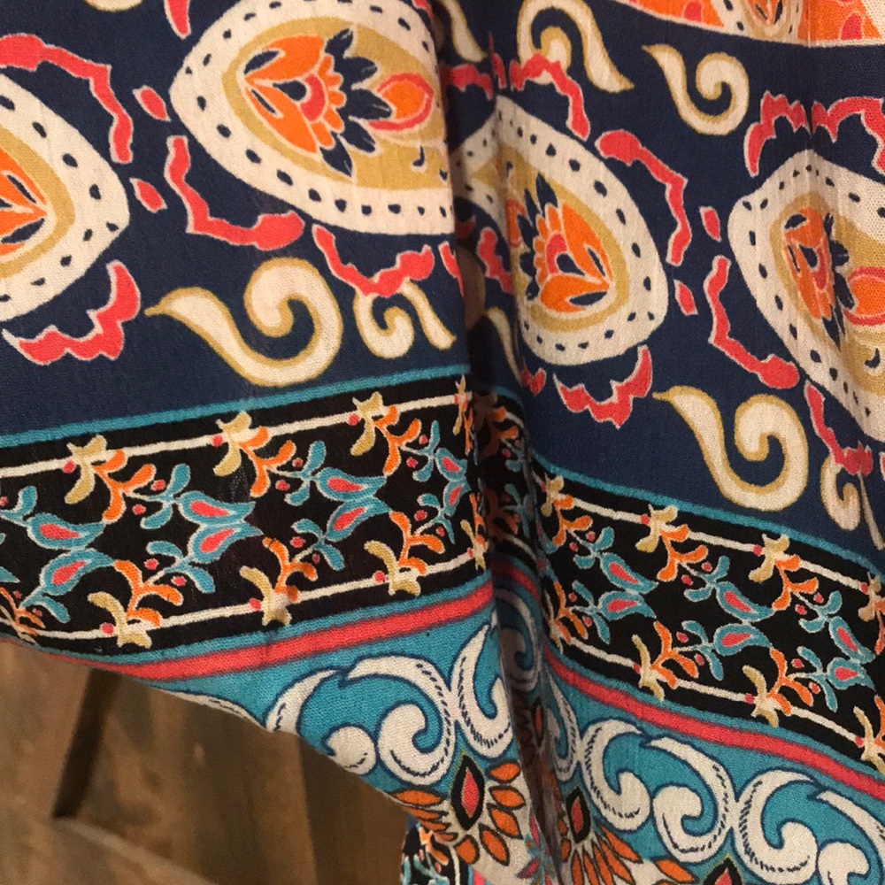 🎉HP BOHO style kimono festival shrug beach cover - Picture 5 of 8